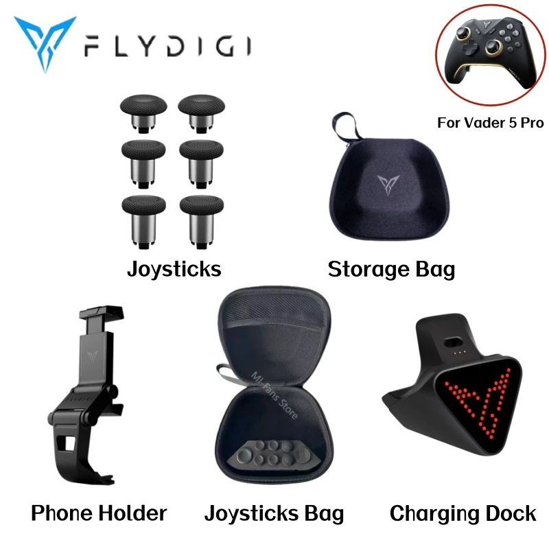 Flydigi VADER 5 PRO 充電ドック付き　追加スティック Flydigi Vader 5 Pro Accessories Kit