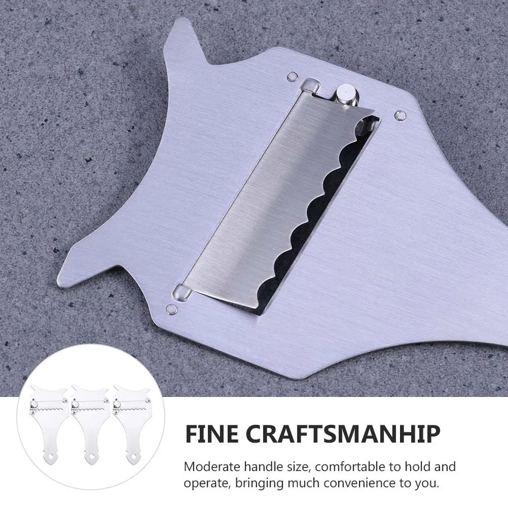 

3 Pcs Chocolate Planer Grater Cutting Vegetable Cutter Cheese Scraper Hair Curler