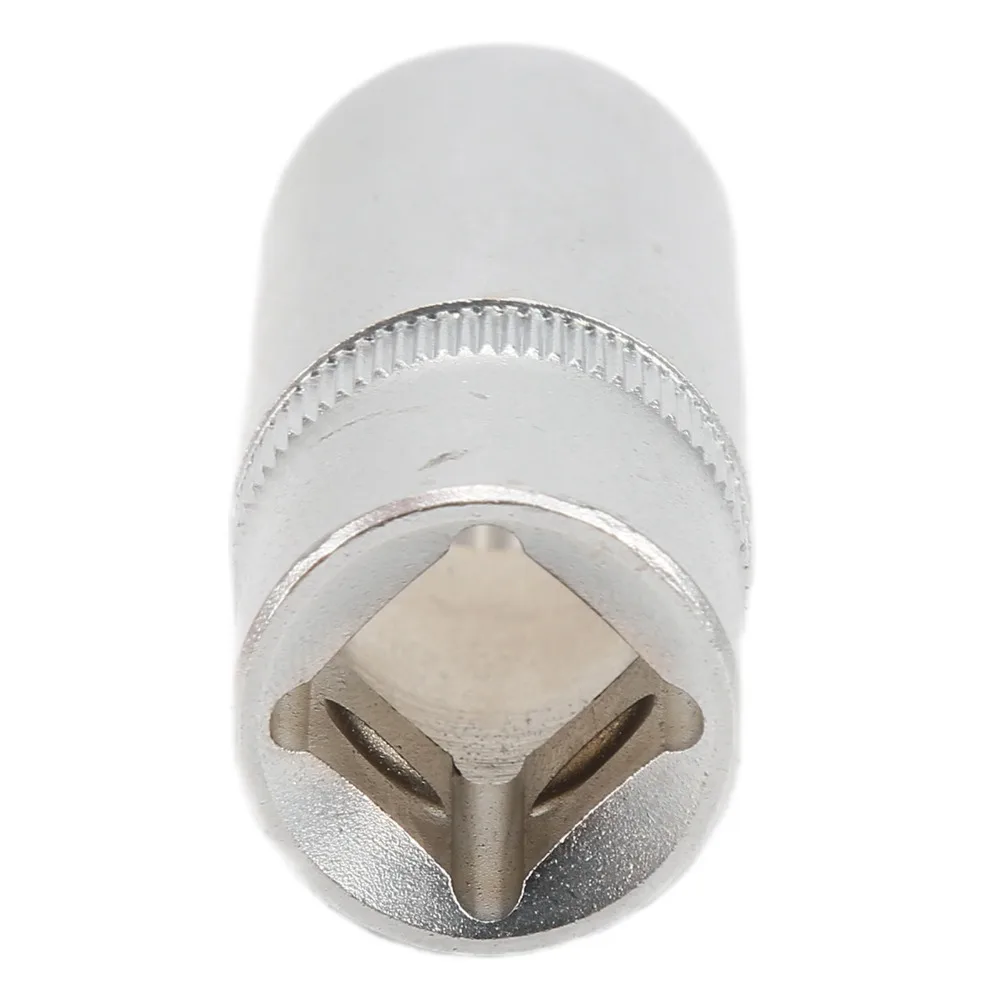 Steel Alloy Diesel Fuel Injection Pump Socket 33 Point Spline 1/2in Drive Fuel Injection Pump Socket Knurled Grip