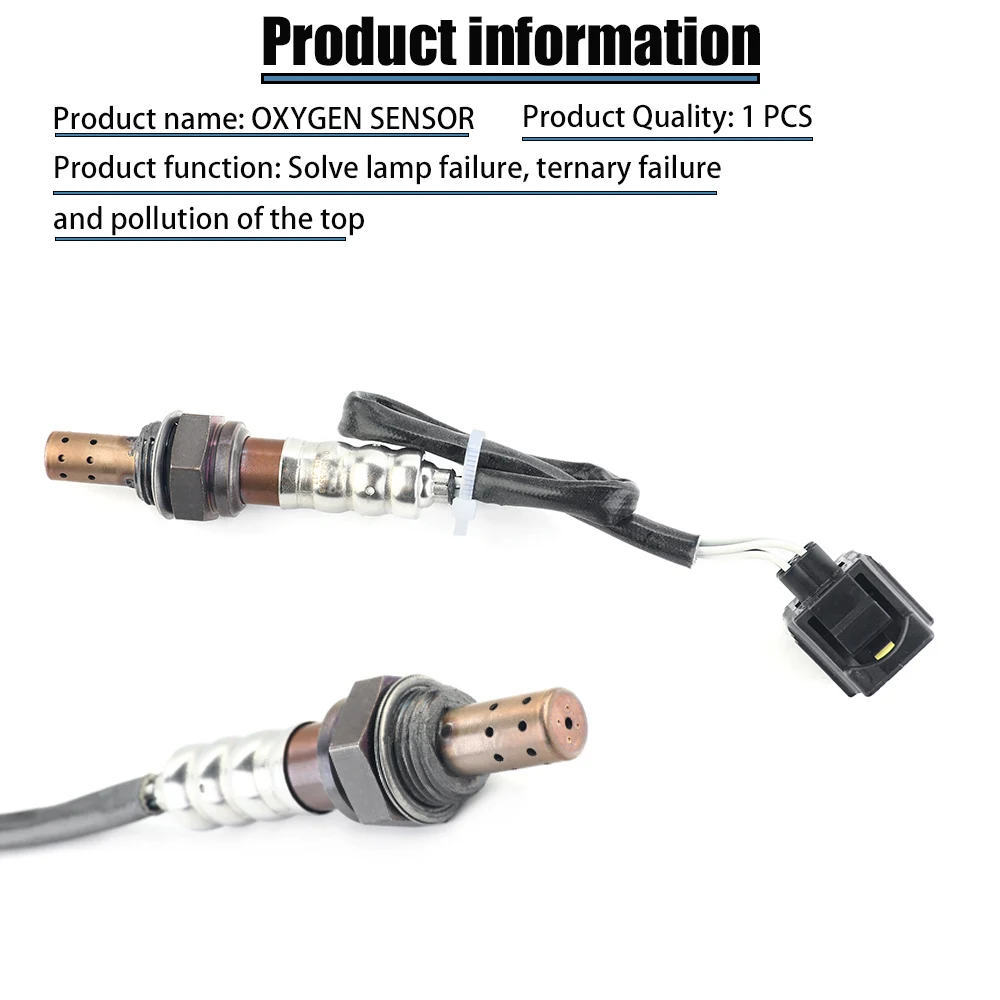 RIGHTPARTS A0045425318 0045425318 Lambda Oxygen Sensor For Smart Fortwo Cabrio (451) 07-16 1.0L O2 Sensor Auto Replacement Parts