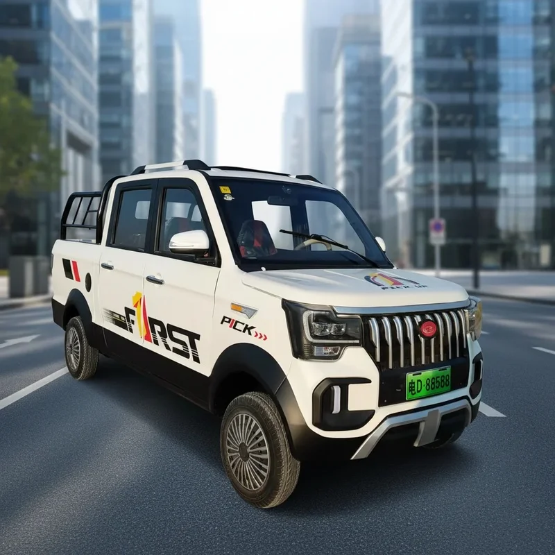 2026 Hot Sale Weatherproof High Quality Material Custom Color Pickup Truck 4WD Rural Town Road Mobility