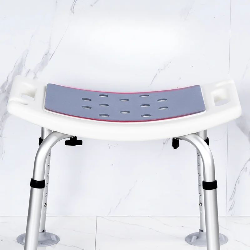 Anti Slip Bath Chair Senior Chairs Adjustable Heights Folding Senior Chair Medical Shower Seat Medical Scooter Senior Furniture