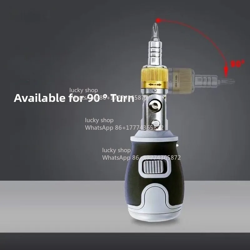 

Screwdriver Turnip Head Straight Cross Plum Blossom Special-shaped Sleeve Short Portable Multi-functional Combination Set