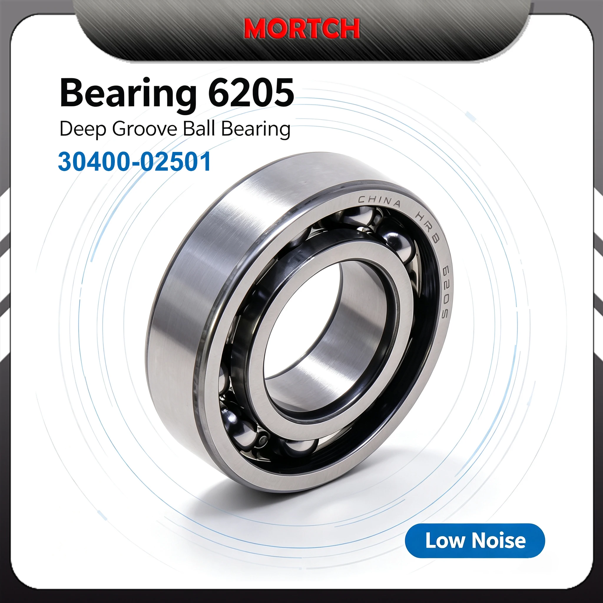 6205 Deep Groove Ball Bearing Replace OEM 30400-02501 for CFMoto 400cc 500cc 600cc 800cc 1000cc ATV UTV