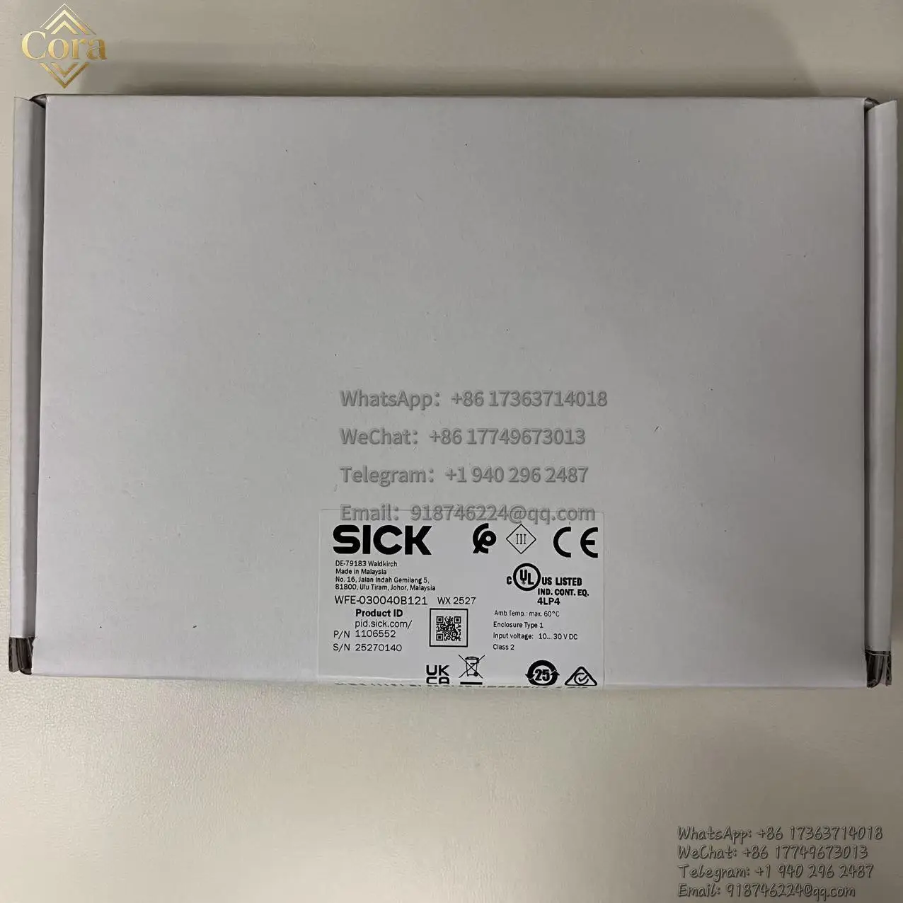 

sick brand origianl WFE-030040B121 order no. 1106552 FORK SENSORS new in stock