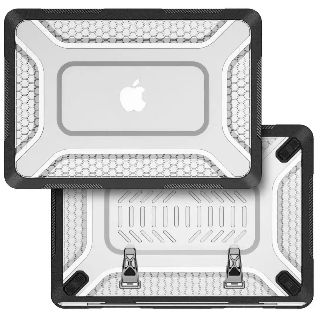 New Heavy Defensive Armor Laptop Case for Apple MacBook Neo13 A3404 2026 Military Drop-resistant Heat Dissipation Protect Caseme