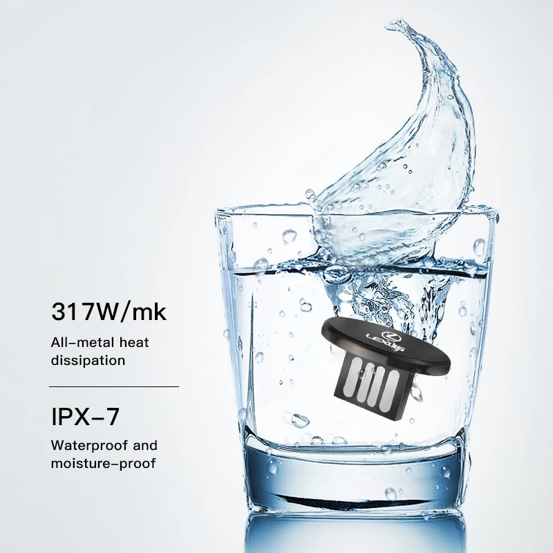 شعار السيارة U القرص محرك فلاش نوع C ذاكرة USB لكزس RX300 IS200 IS250 ES350 Ct200h UX250h NX300h RX350 ES300h RX400h IS300h #3