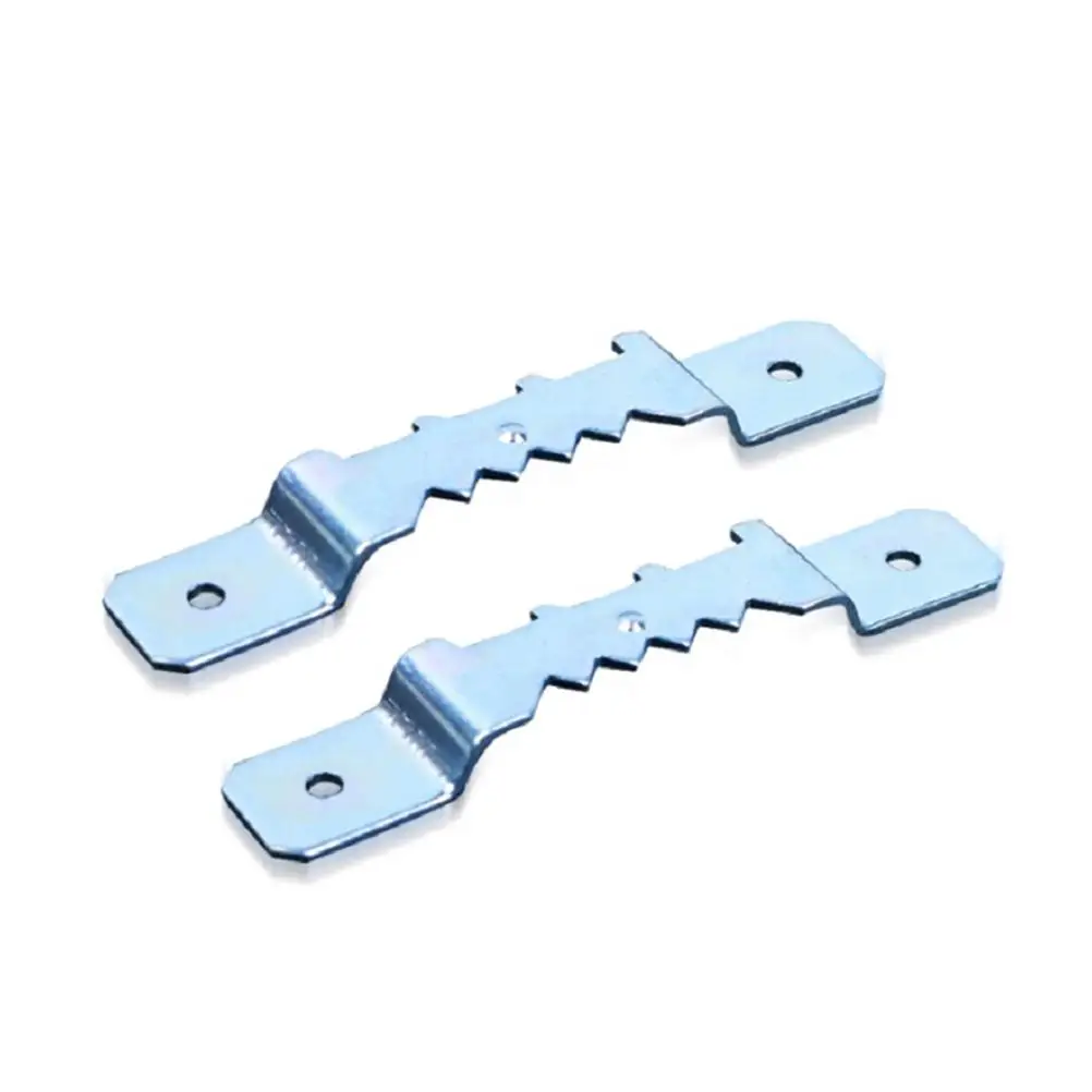 

100 PCS Hanging Mirror Frame Tooth Hook Coat Hanger Metal with Screws Picture Hangers