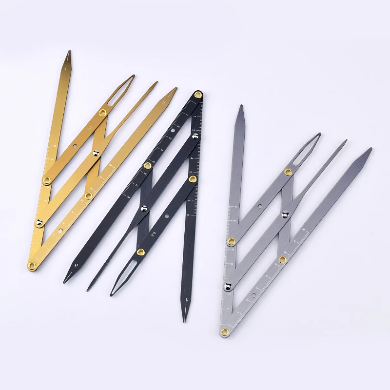 

Stainless steel Golden Ratio calipers Microblading Permanent Makeup Eyebrow Measure Tool Mean Golden Eyebrow divider