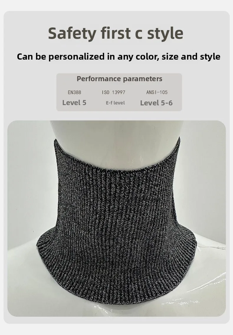 Anti-cut neck protection, , wear resistance, industrial manufacturing, sports protection, daily protection, self-defense weapons