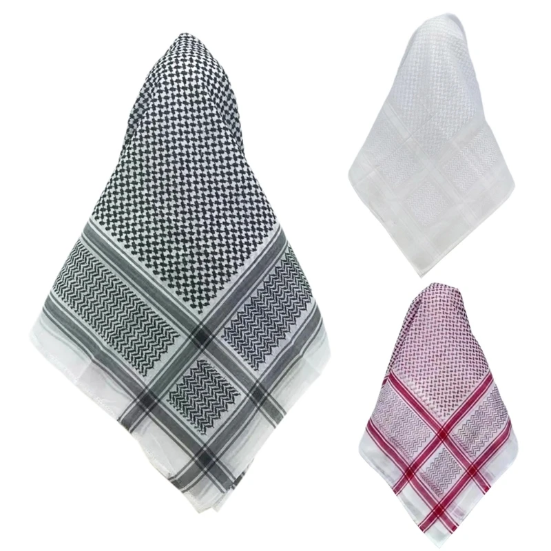 

Trendy Arab Desert Scarf, Soft and Comfortable, Suitable for Hiking, Camping Multipurpose Scarf Shawl