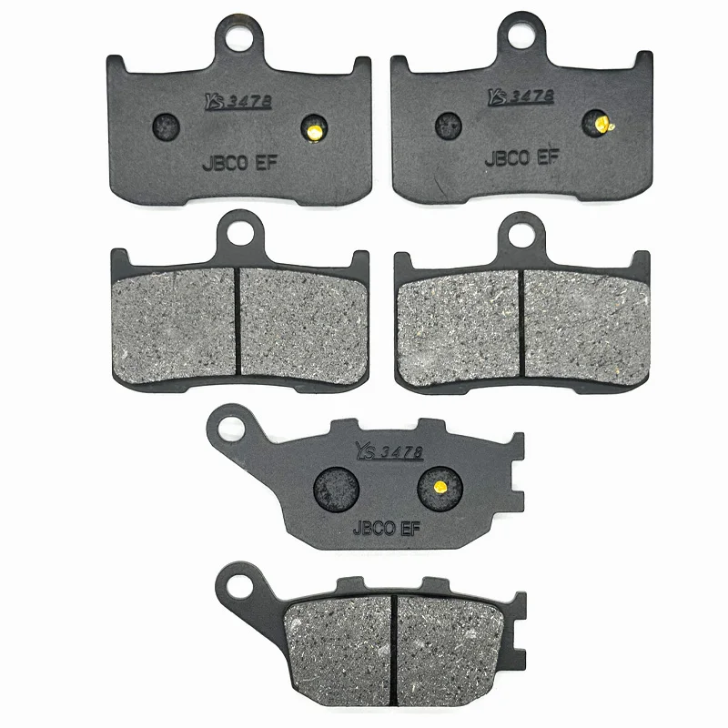 

Motorcycle Front Rear Brake Pads For SUZUKI GSX-S750 ABS 2017-2021 GSX-S750A 2018-2019 2021 GSXS750 GSXS750A GSXS 750 750A