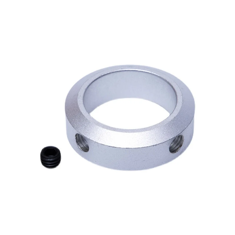 shaft collar retaining ring Stop screw type Retaining ring shaft retainer locator aluminum alloy with screws