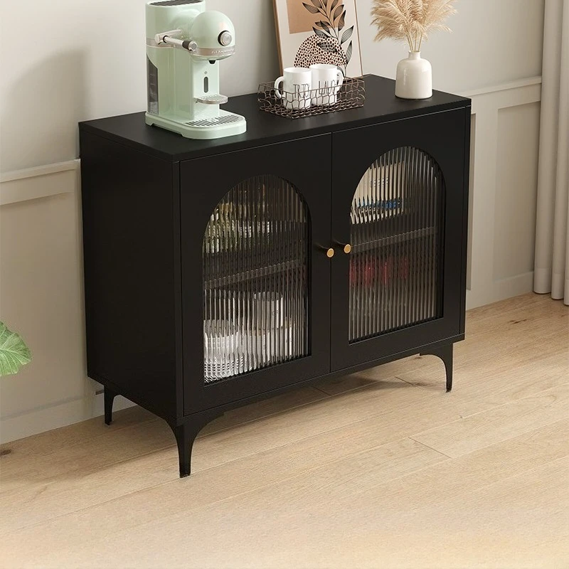 Armario lateral de comedor de pizarra, mueble para té sencillo y moderno para sala de estar, entrada retro, muebles de cocina para credenza madia móvil para el hogar