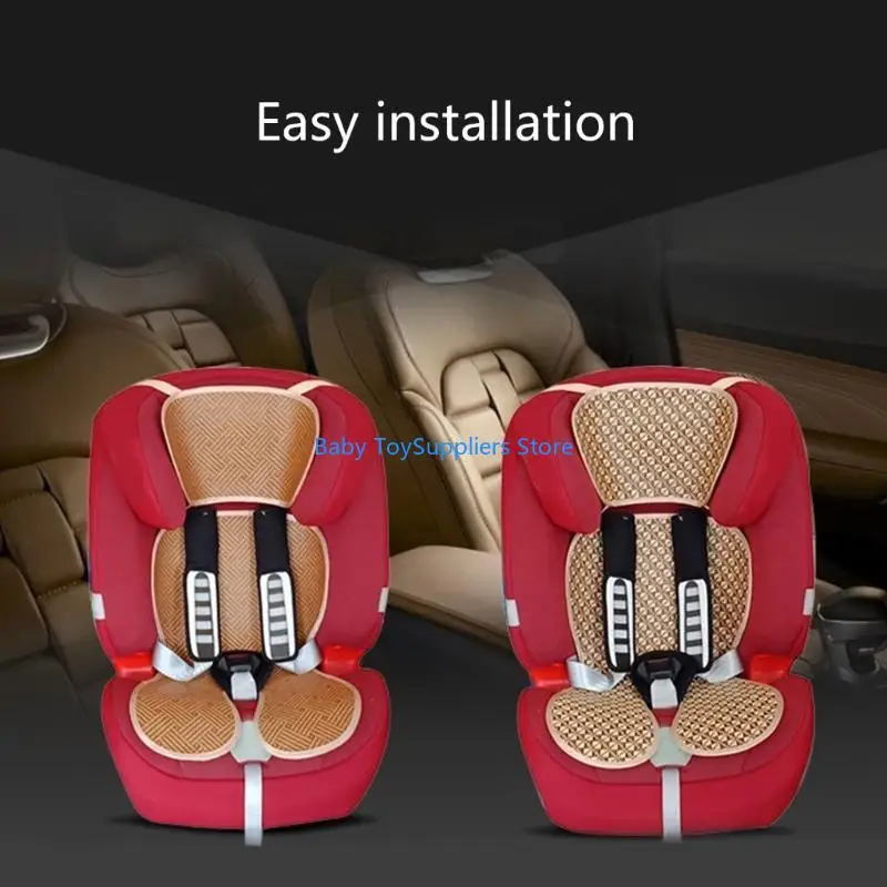 R1WF مقعد الطفل حصيرة التبريد وسادة وسادة عالمية تنفس عربة الرضع وسادة #3