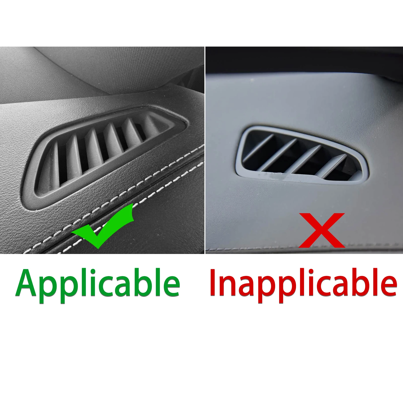 For BYD Seal 2022-2025 Real Carbon Fiber Stickers Instrument Defroster Air Vent Panel Cover Car Accessories Interior decorative