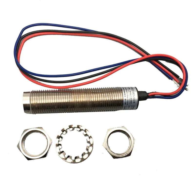 KUS Newest Holzer Tacho Sender 3-wire Speed Sensor M18X1.5 M16X1.5 for Speedometer Tachometer