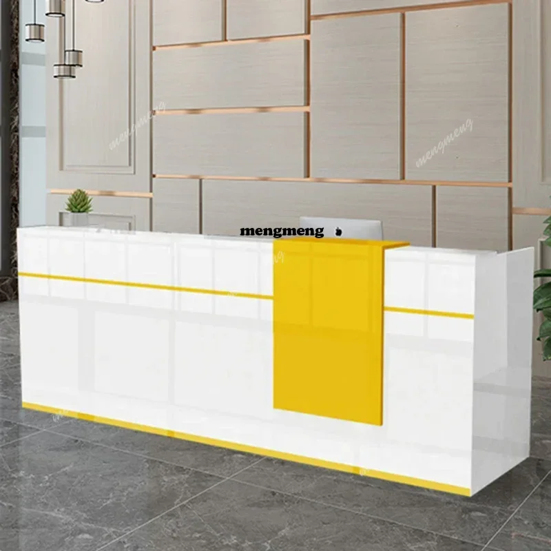 Design Church Pulpit Front Desk Lectern Restaurant Tables Retail Register Counter Standing Organizers Mostrador Salon Furniture