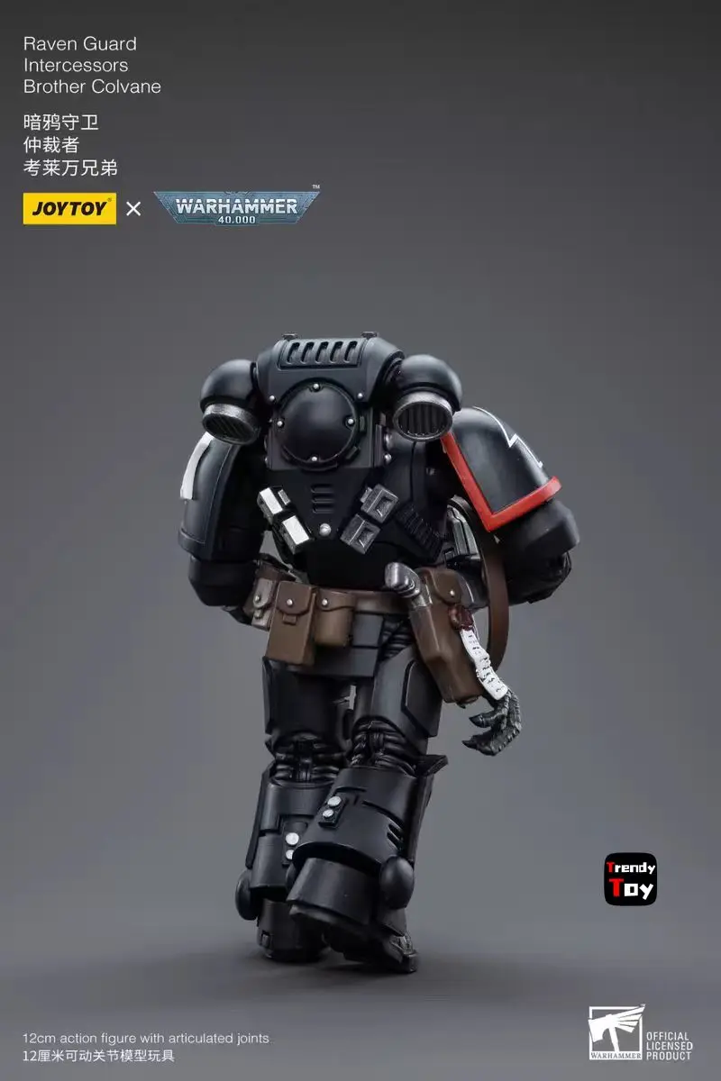 

【JOYTOY】Warhammer 40K Raven Guard Intercessors Brother Colvane 1/18 Фигурки игрушки