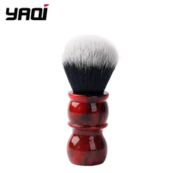 Yaqi Red Marble 24MM Men's Synthetic Hair Beard Brush Shaving Brush