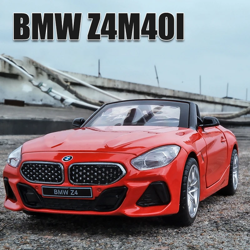 

1:32 BMW Z4 M40i Sports Version Free Wheeling High Light Sport Racing Car Model Toy Diecast Metal Alloy Miniature Replica F100