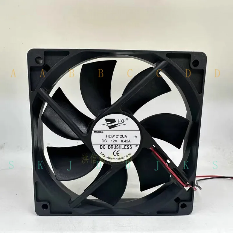 

M 1 шт. HDB1212UA-A 12025 DC12V 0.42A вентилятор охлаждения корпуса с высоким объемом воздушного потока