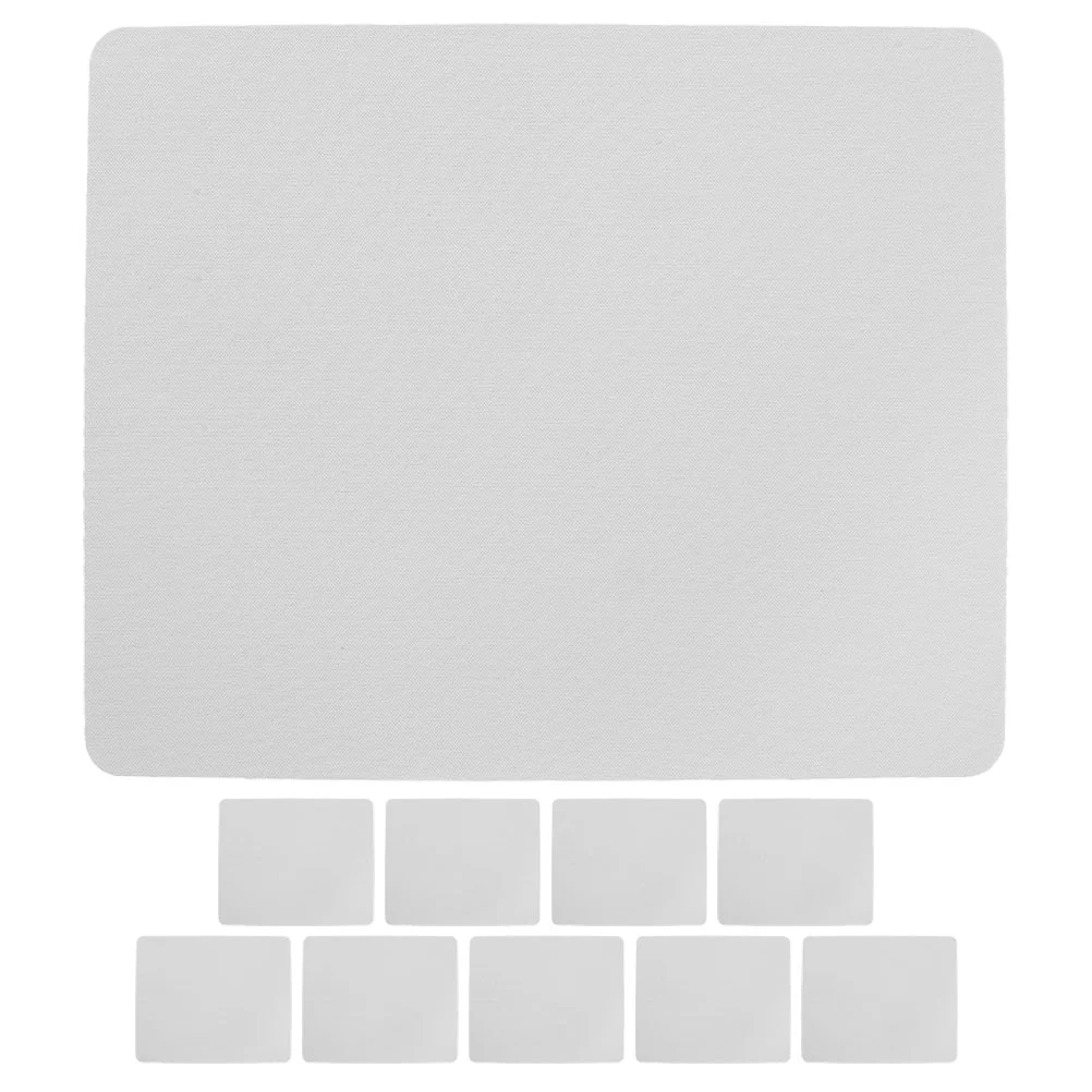 

10 Pcs Computer Desktop Rubber Pad Blank Mouse Pads for Sublimation Blanks Manicure Gaming