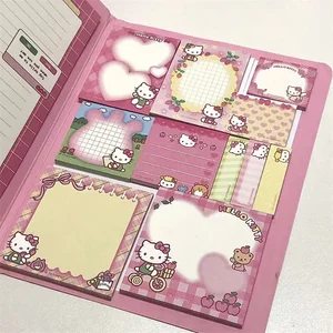 Hello Kitty Paste Sticky Note, Drawings Kawaii, Kuromi, Cinnamoroll, Kuromi, Cute, Notebook, Student, School, Office Stationery 9 Main Sales Papelaria Cute - №2