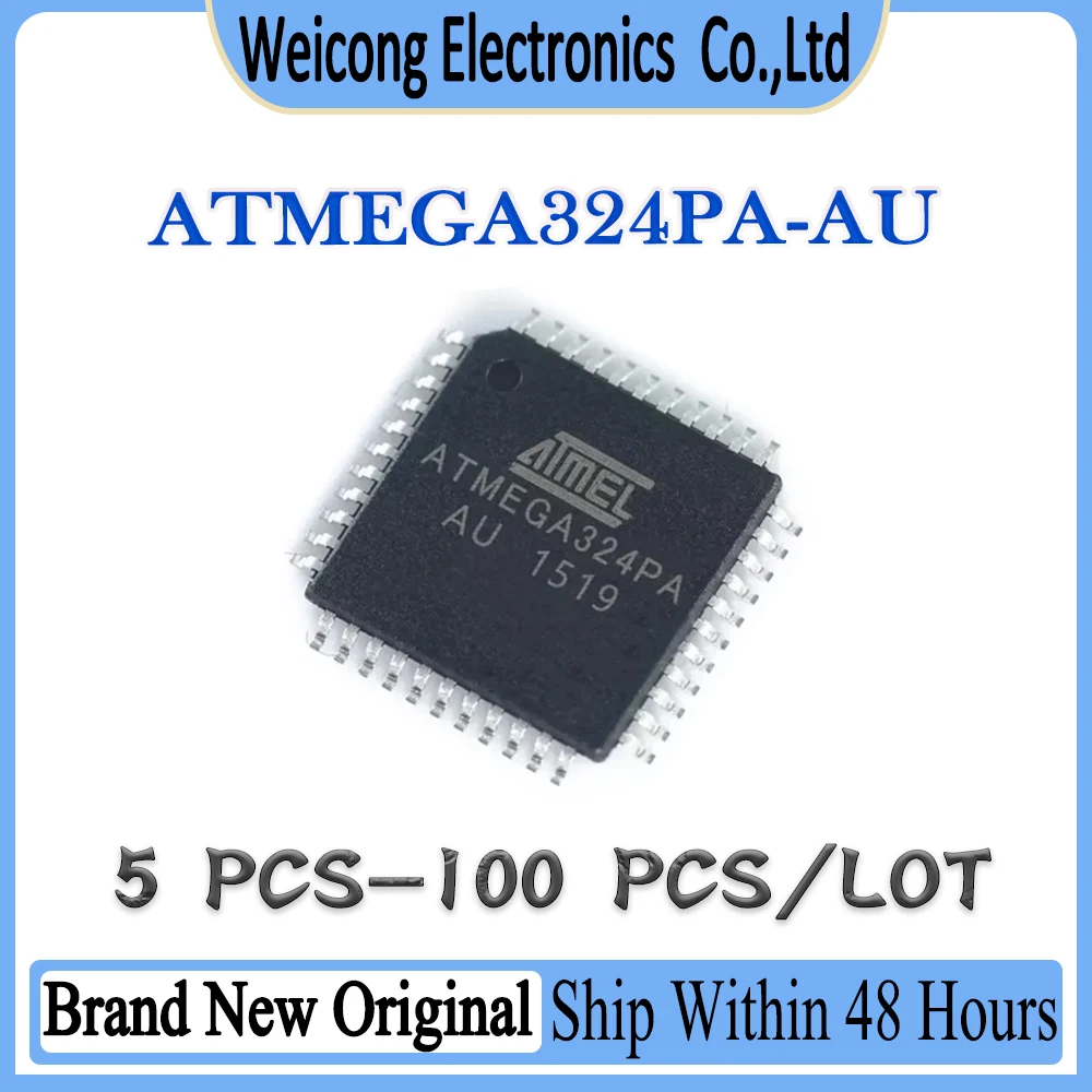 ATMEGA324PA-AU ATMEGA324PA ATMEGA324P ATMEGA324 ATMEGA New Original IC MCU Chip TQFP-44