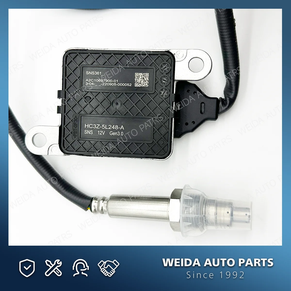 Автомобильные датчики 12 В Nox Sensor HC3Z-5L248-A Датчик оксида азота HC3Z5L248A для F-250 F-350 F-450 Super Duty 2017-2020