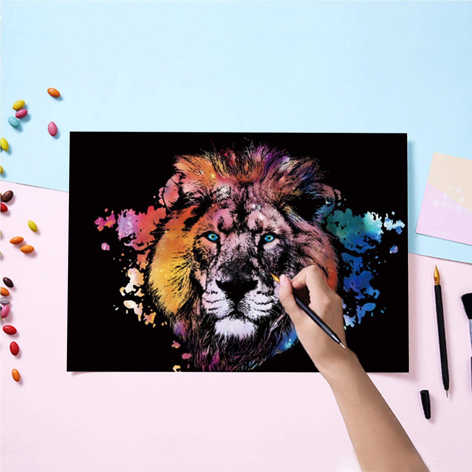 Animals Scratch Art for Teen & - đánh giá và giá Art And Craft With Paint