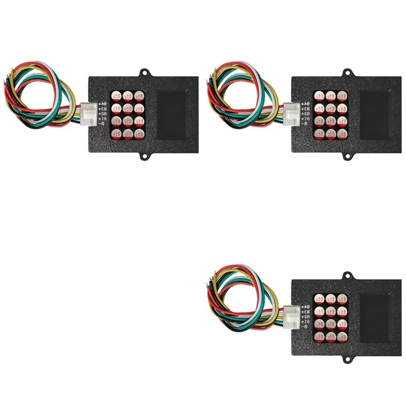 T23C 3X New 5A Lipo/Lifepo4 Active Balancer 4S With Voltage Dispaly 12V Lithium Battery Energy Transfer Active Equalizer