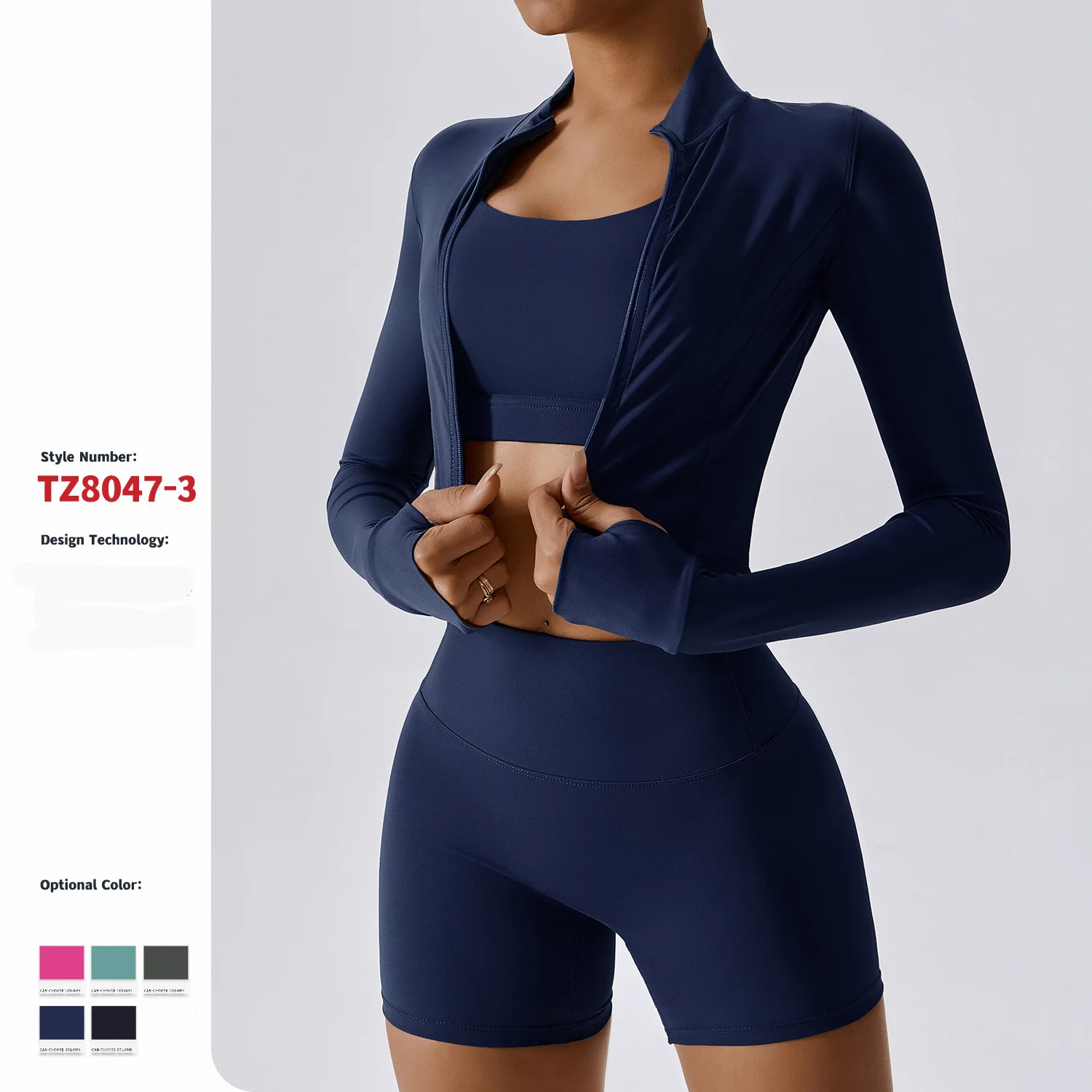 

New Long Sleeve Yoga Shirts Sport Top Fitness Yoga Top Gym Top Sports Wear for Women Gym Femme Jersey Mujer three piece set