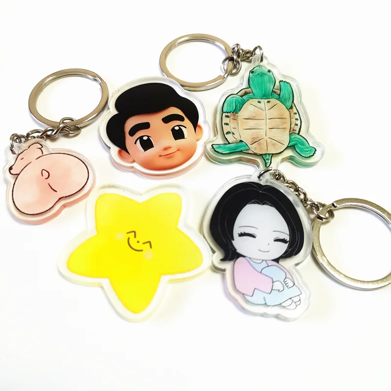 Custom Photos Cellphone Holder Standee Cartoon Anime Mobile Phone Figures Standing Grip Clear Telephone Bracket Stand For Gifts