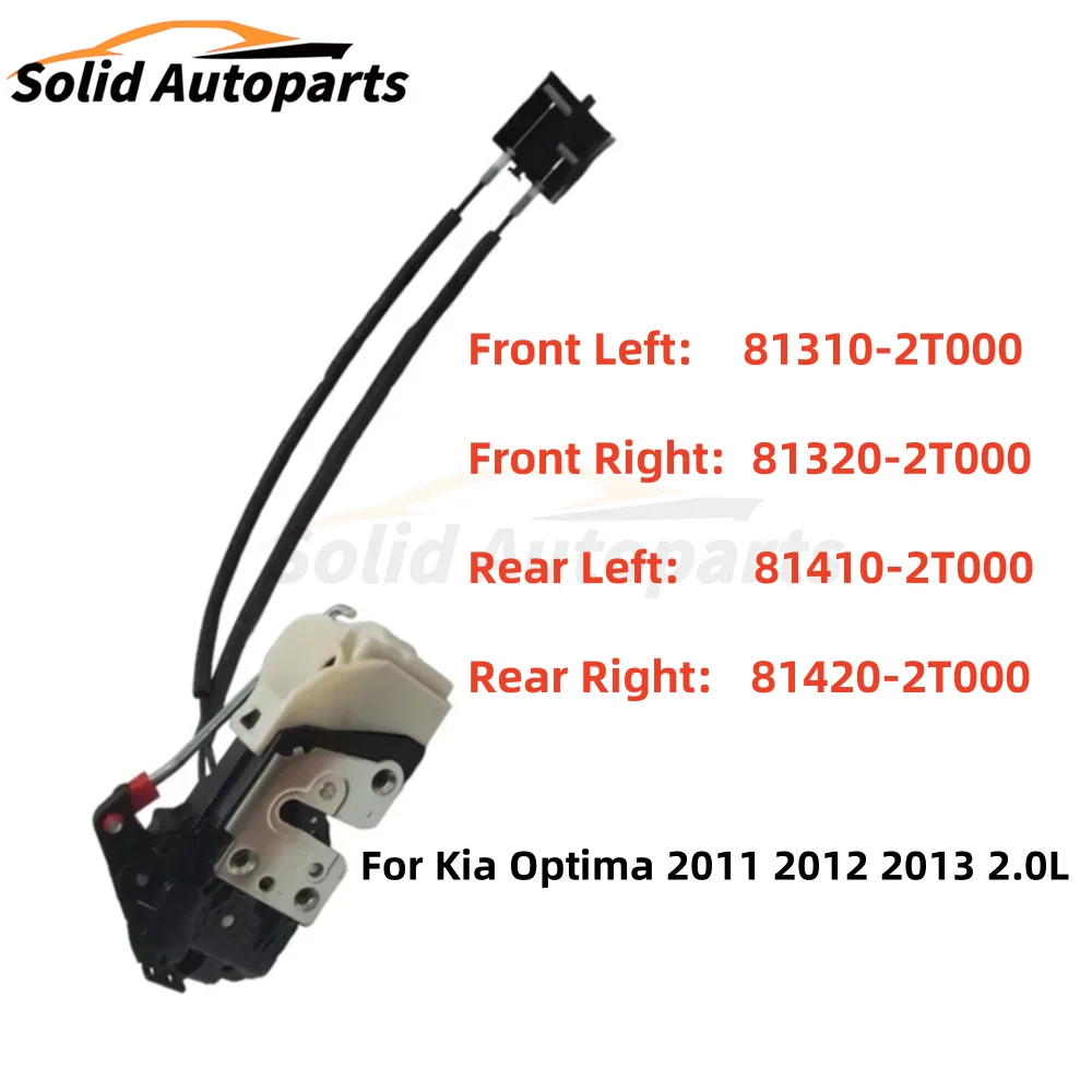 

813102T000 Front Rear right left Door Lock latch Actuator 813202T000 814102T000 814202T000 for kia Optima K5 2011 2012 2013