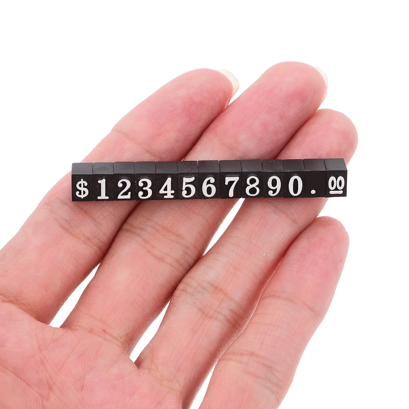 3 قطعة رقم الرسالة عرض السعر مكعب قابل للتعديل التسمية حامل شارة السعر عدة للمحلات التجارية للبيع بالتجزئة ملصق عرض موقف