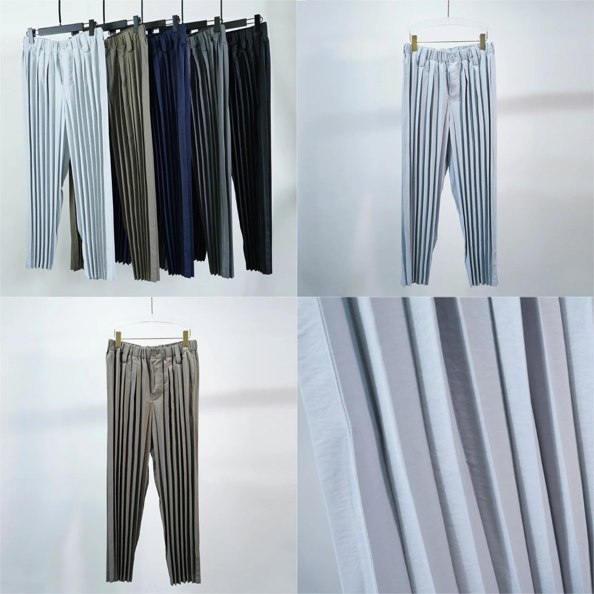 

Miyake Pleated Autumn and Winter 2025 New Handmade Pleated Straight Trousers Summer Loose Casual Trousers for Men Pleated