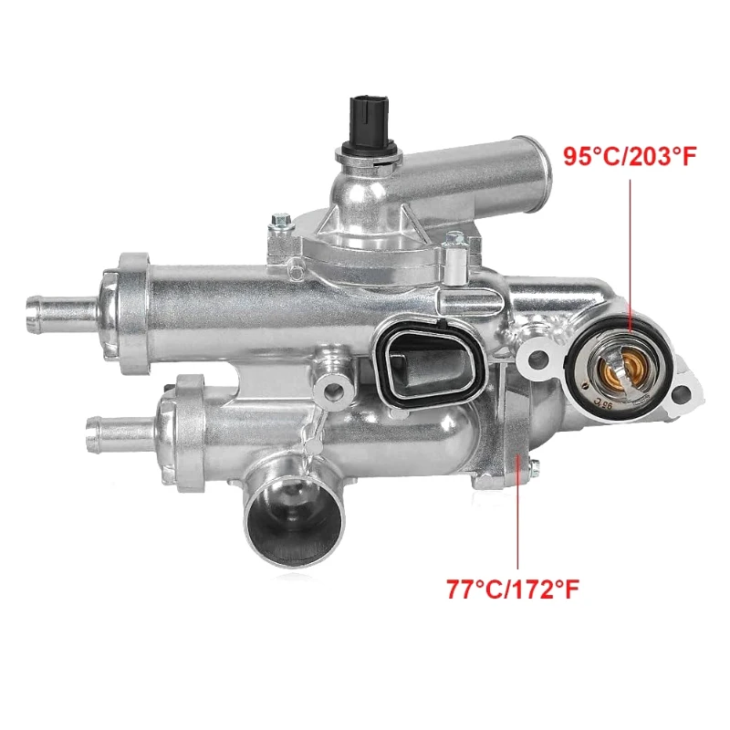 Conjunto de Carcasa de Termostato 4884571AB 68003582AA 68003582AB para Dodge Journey, Avenger, Jeep Patriot, Compass 2007-2014