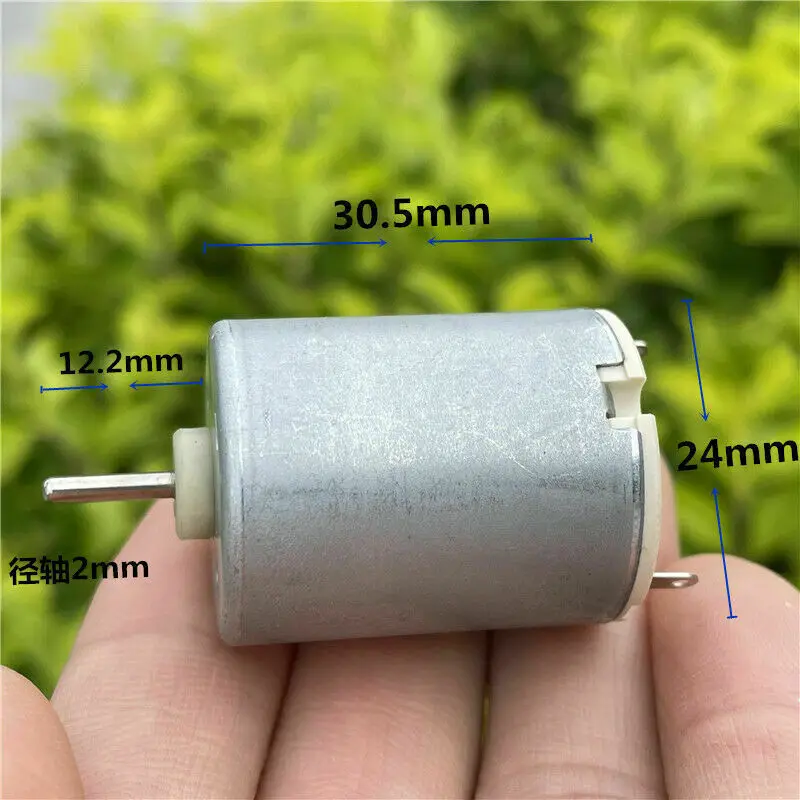 S.M.C RP-280CN-2865 6V 7.4V 9.6V High Speed Strong Magnet Mini 280 24mm Carbon Brush Electric Motor Toy Remote Control Car Tank