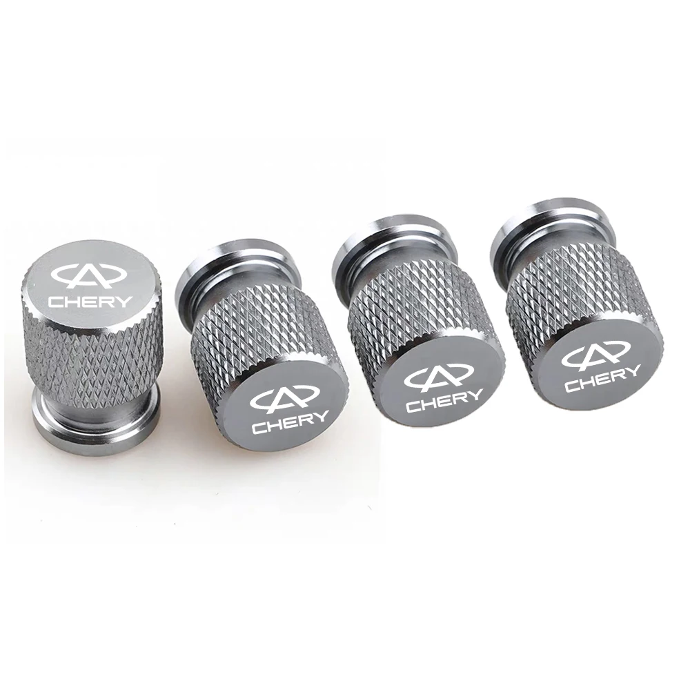 4pcs/Lot Colorful Car Tire  Hexagonal Valve Nozzle Cap Stainless Steel for CHERY ARRIZO 5 TIGGO 3 4 5 7 PRO 3 5x 8 E3 E5 8 plus