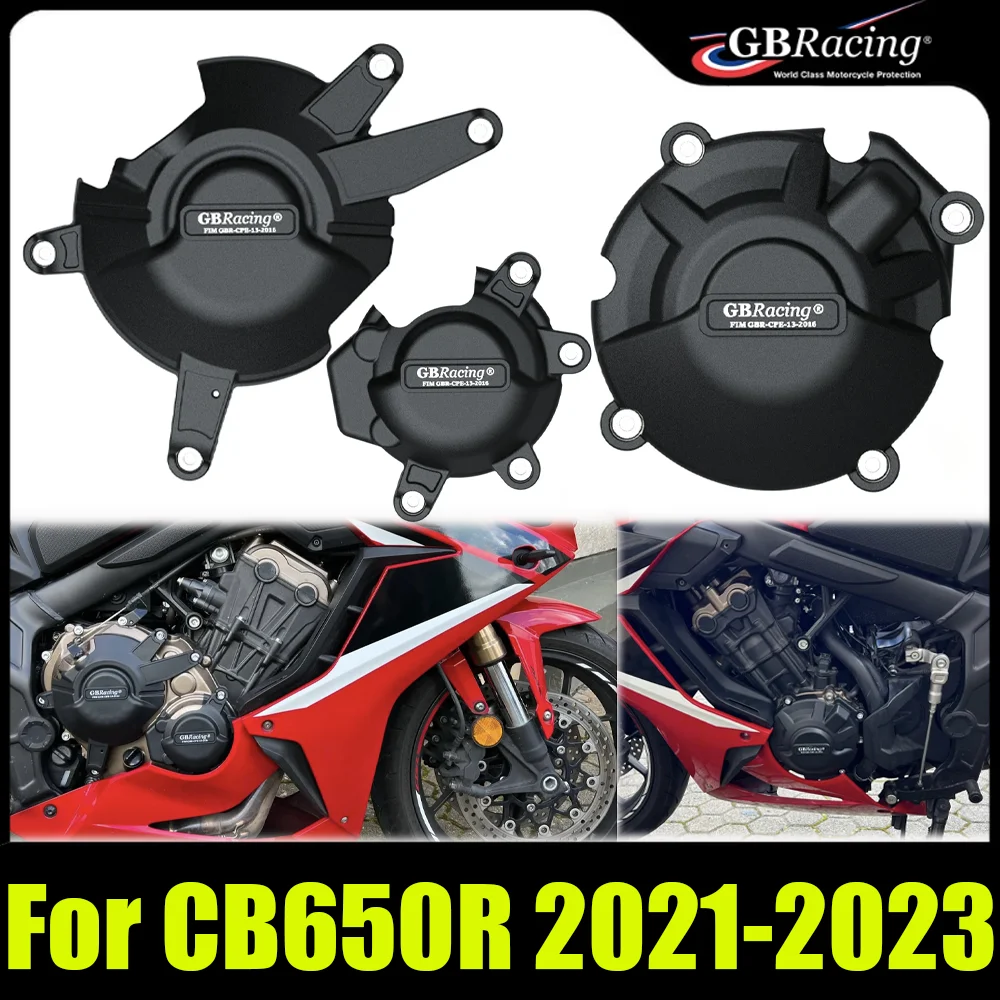 

CB650 R для CB650R 2021 2022 2023, крышка двигателя мотоцикла, защитная крышка сцепления, аксессуары