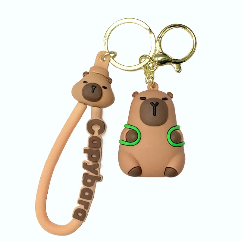 

Minso High-end and trendy key chain schoolbags, cute capybara key chain accessories and exquisite small gifts