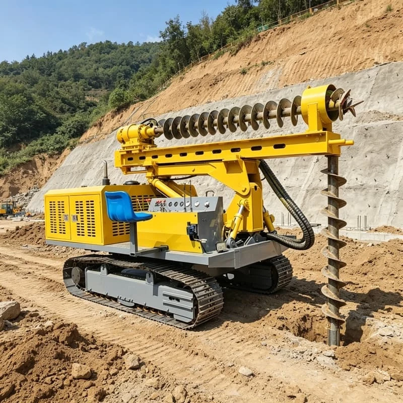Rotary Drilling Pile Rig Hydraulic Crawler Piling Machine for Bridge Pier Drilling Depth 800 1800mm Diameter for River Crossing