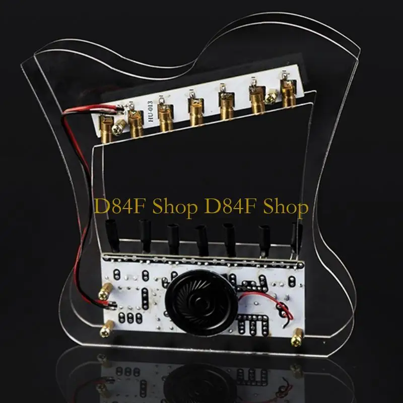 D84F Music Harp DIY Harp 51 Single Chip Microcomputer Electronic Harp