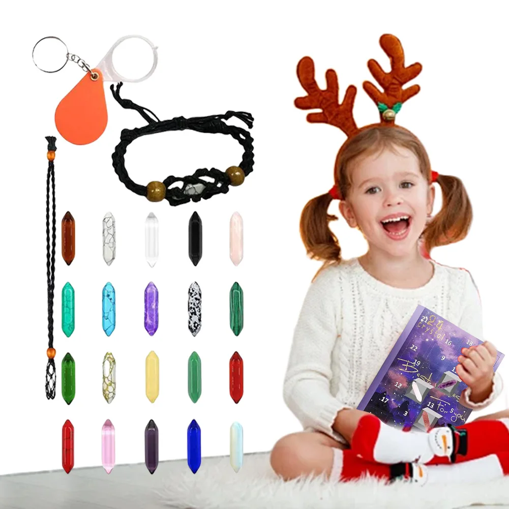 

Хрустальный адвент-календарь 2024: 24 дня до Рождества, обратный отсчет до Нового года, рождественский подарок для подростков и взрослых