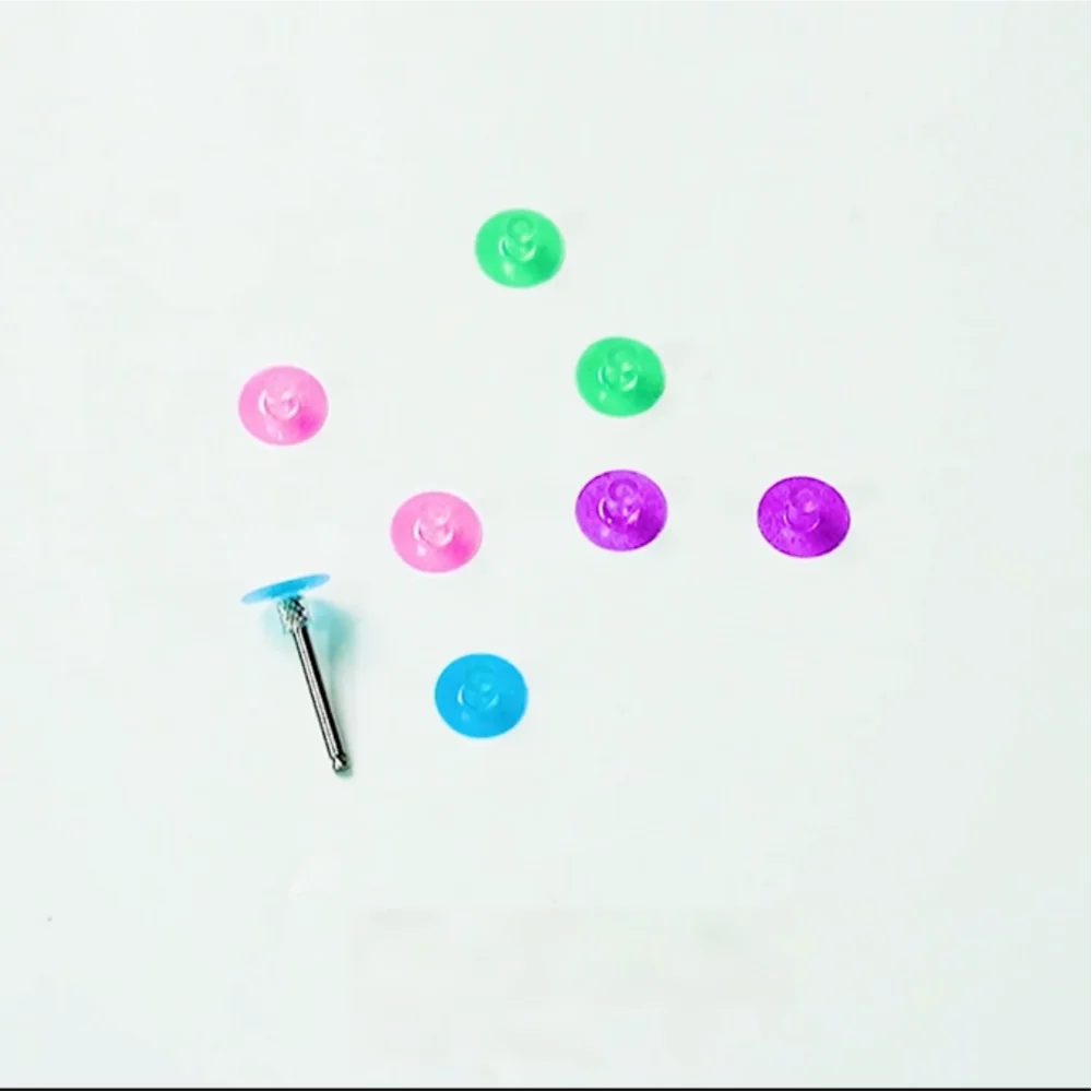 

Dental Composite Polishing Discs Kit Silicone Rotary Instruments Four Grits 2 Mandrels For Interproximal Labial Buccal Surfaces