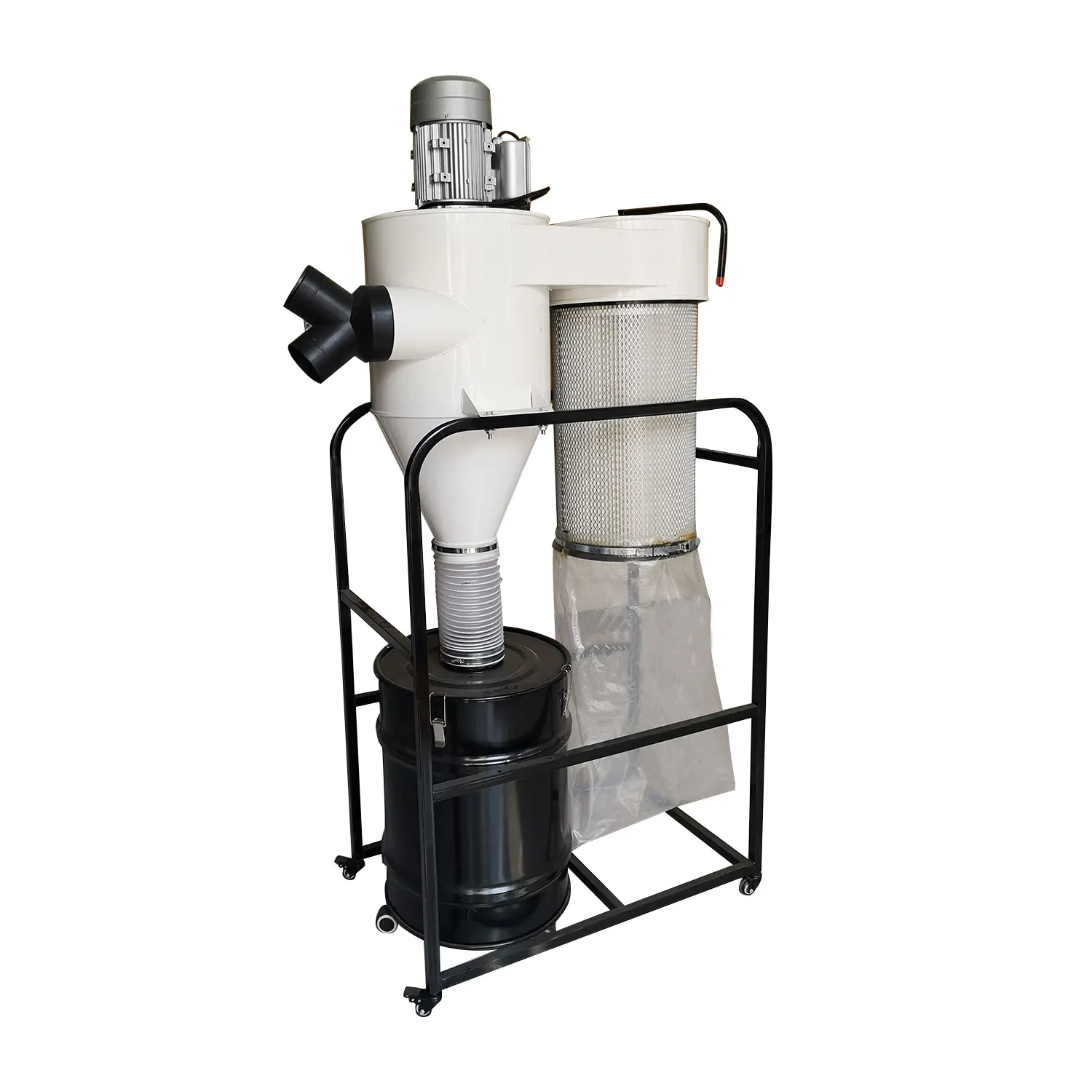 

PDC2200M Woodworking Silent Dust Collector Cyclone Manual Operation Industrial Vacuum Cleaner