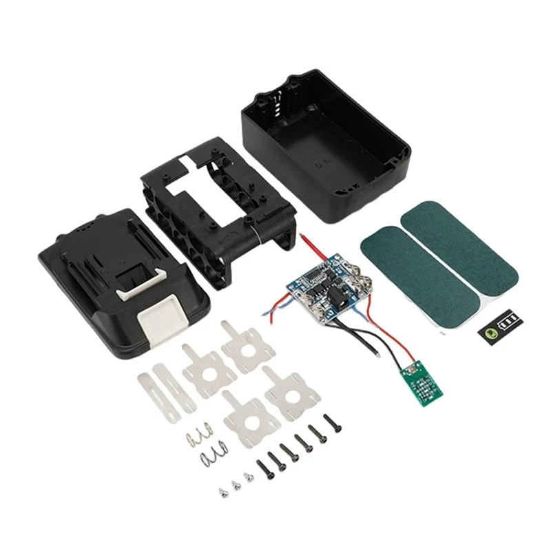 T23C 10Core Battery Storage Box Case For Makita 18650 Power Tools For Angle Grinders Electric Drills And Electric Garden Tools