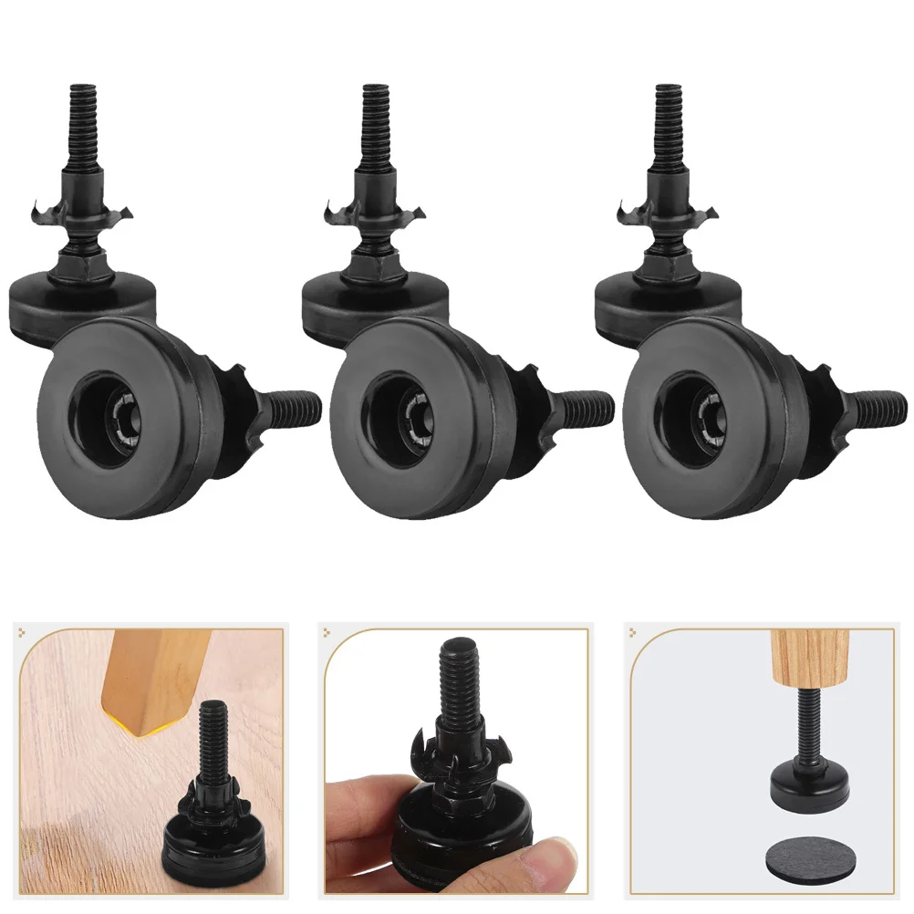 

12Pcs Adjustable Leveling Feet Set Stable Furniture Support Legs Replacement Cabinet Sofa Table Stool Feet Furniture Legs