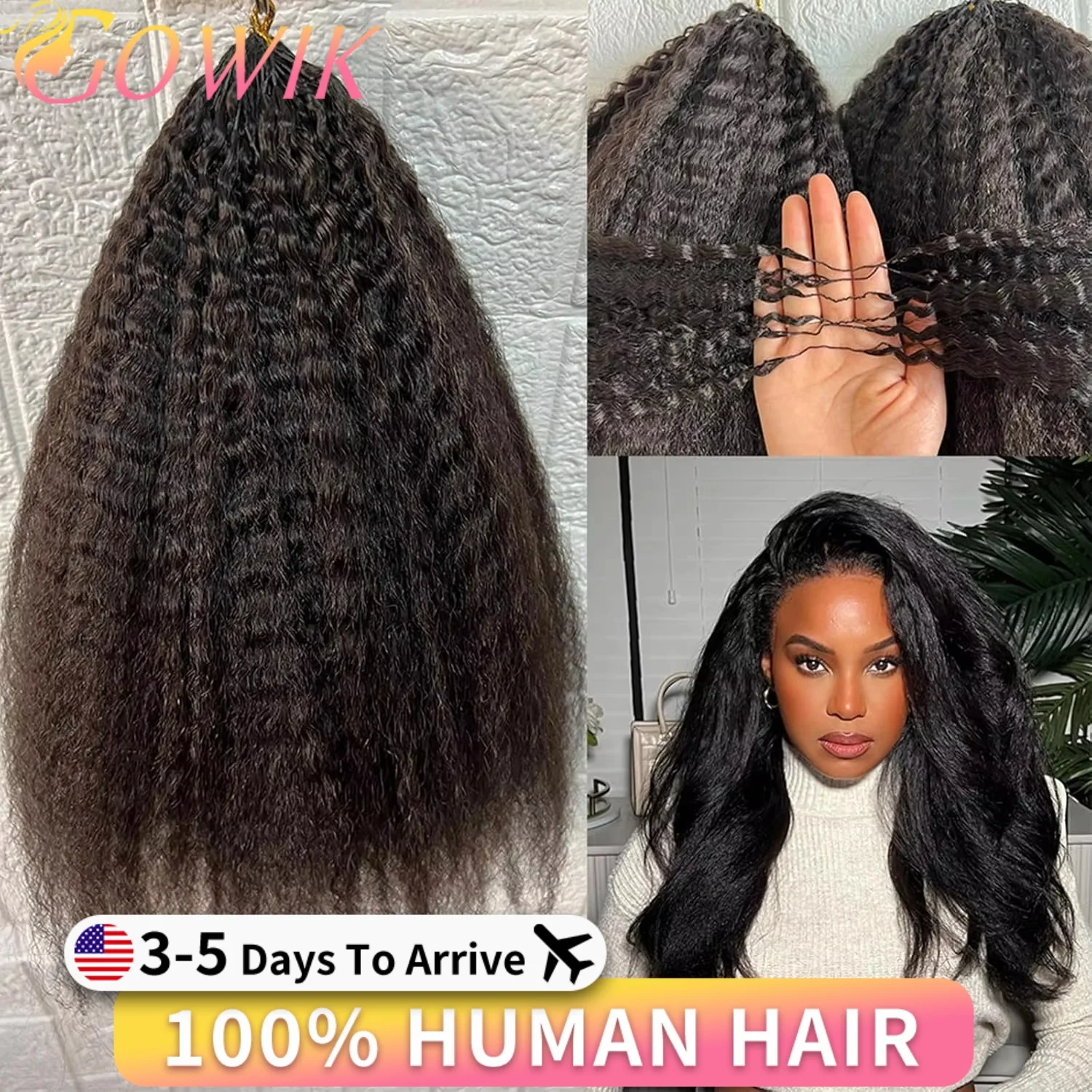 Kinky Straight Croc…